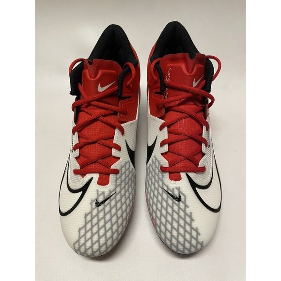 Nike Vapor Edge Elite 360 2 Football Cleats Red White DA5457-616 Men’s
